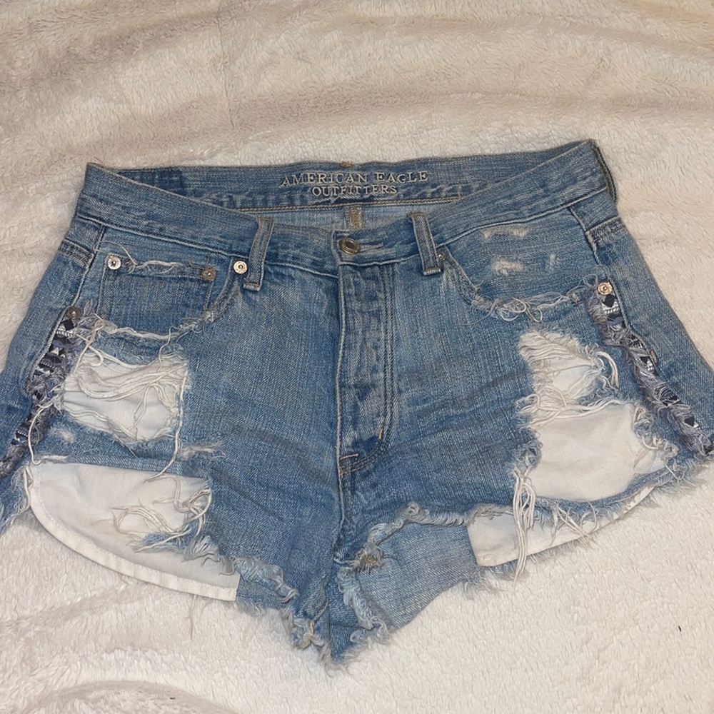 American Eagle Vintage Festival Jean Shorts!
